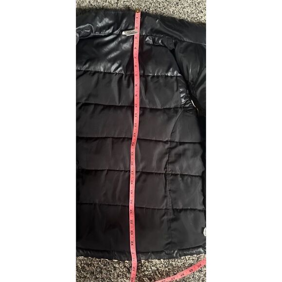 Victoria secretsPink , puffer vest jacket with animal print trim and zip up pock - Picture 13 of 15